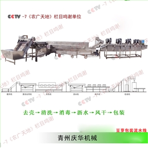 全自動(dòng)豆芽包裝流水線